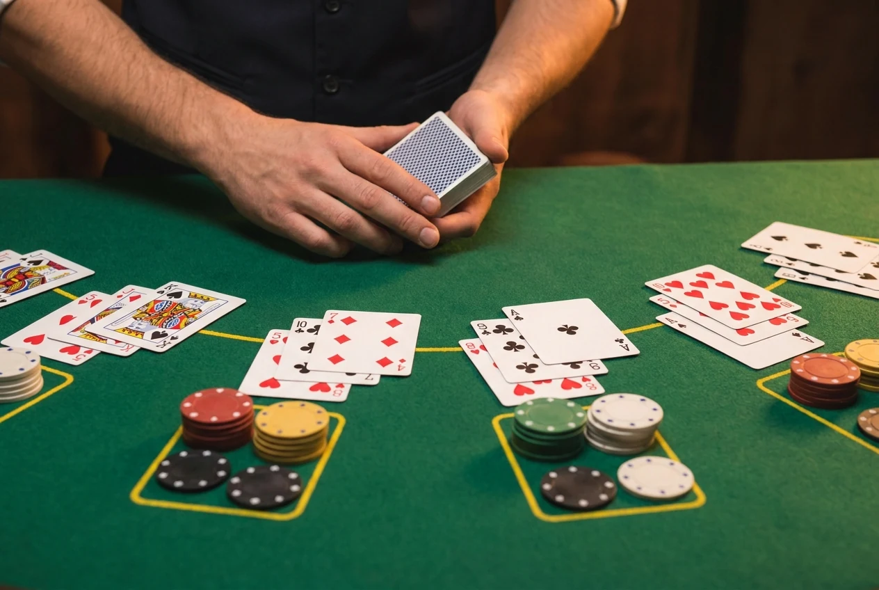 Blackjack classique jeu de table